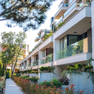 Vermietung einer hellen 2-Zimmer-Wohnung im Komplex Azur Panorama, Varna, Bulgarien